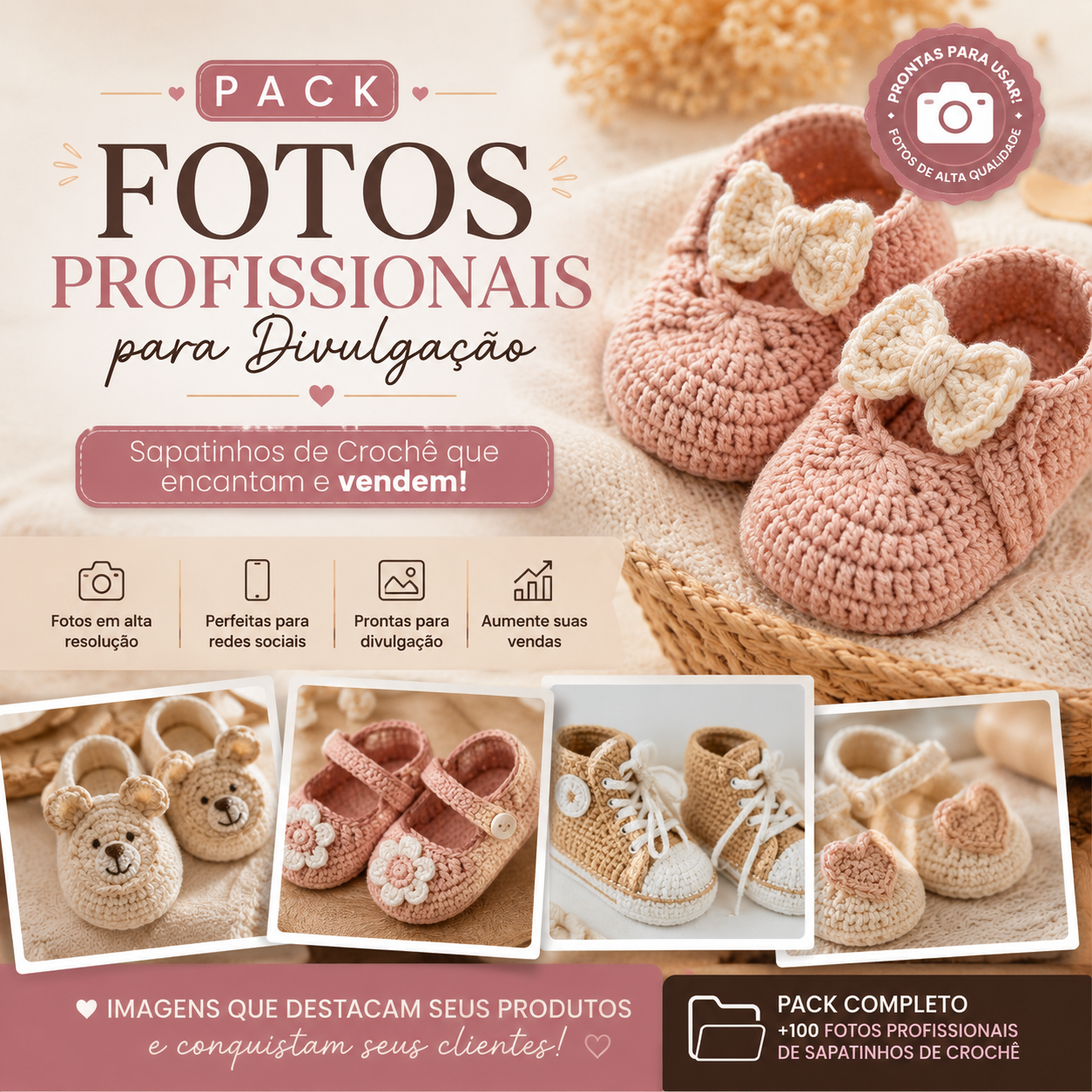 Pack de fotos profissionais